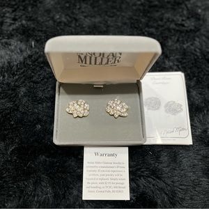 Nolan Miller Lave Rose Earrings